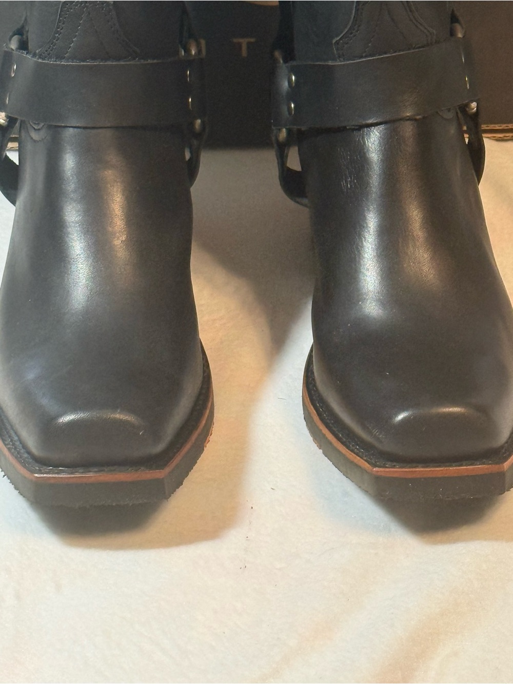 Harley-Davidson® Women's Galinda Black
Motorcycle Boots. D83254. Size 9.5M - Picture 6 of 12